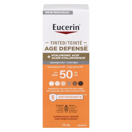 Picture of EUCERIN SUN AGE DEFENSE TINTED SPF50 75ML