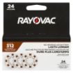 Picture of RAYOVAC HEARING AID BATTERIES - SIZE 312 24S