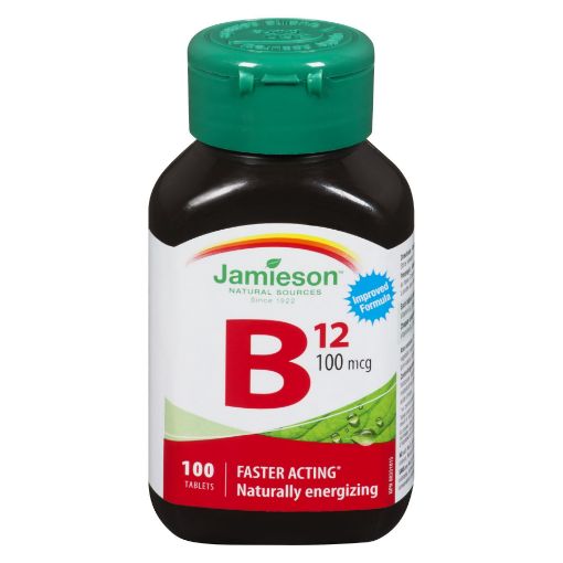 Picture of JAMIESON VITAMIN B12 100MCG TABLET 100S