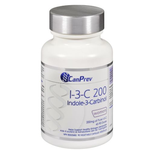 Picture of CANPREV I-3-C 200MG - INDOLE-3-CARBINOL - VEGATABLE CAPSULES 90S                        