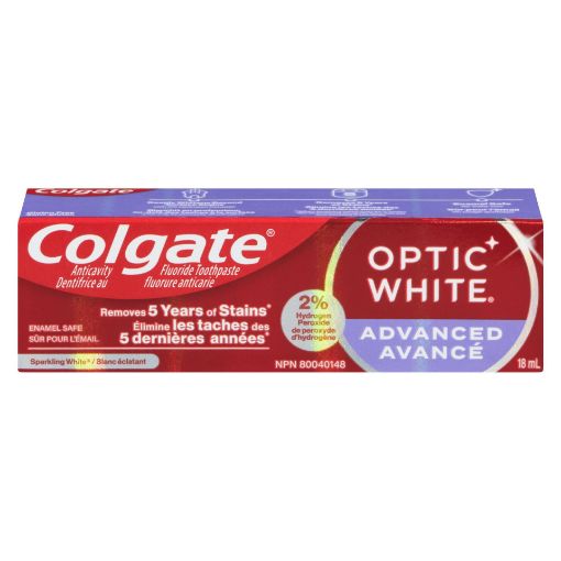 Picture of COLGATE OPTIC WHITE TOOTHPASTE - SPARKLING WHITE 18ML