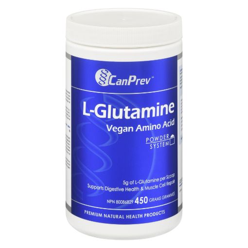 Picture of CANPREV L-LUTAMINE - VEGAN AMINO ACID 450GR                           