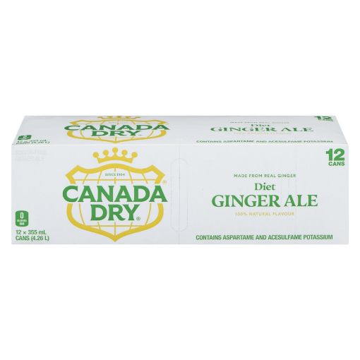 Picture of CANADA DRY GINGER ALE DIET FRIDGEMATE 12X355ML