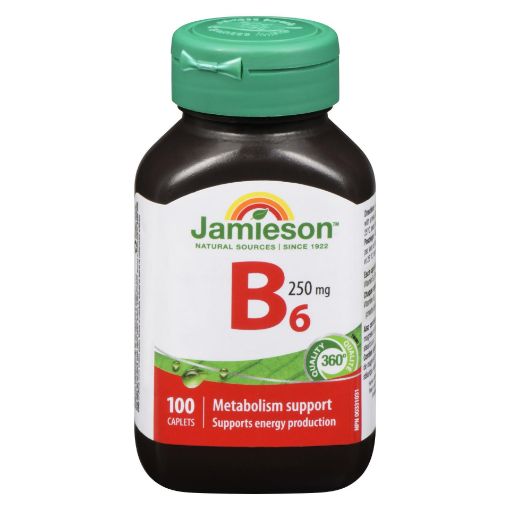 Picture of JAMIESON VITAMIN B6 250MG CAPLETS 100S                                     