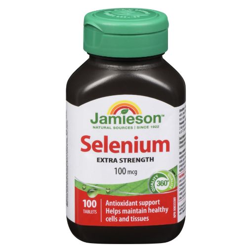 Picture of JAMIESON SELENIUM YEAST 100MCG TABLET 100S                                 
