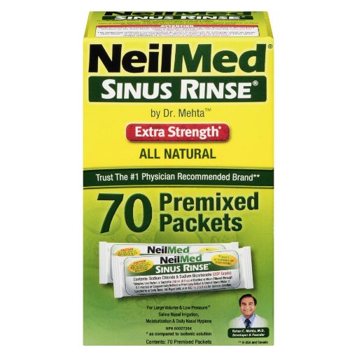 Picture of NEILMED HYPERTONIC - EXTRA STRENGTH - REFILLS  70S                         