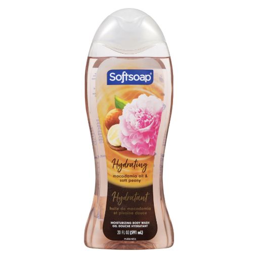 Picture of SOFTSOAP - LUMINOUS OILS MACADAMIA OIL and PEONY 591ML