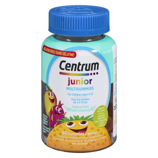 Picture of CENTRUM MULTIGUMMIES - JUNIOR - TROPICAL FRUIT 60S