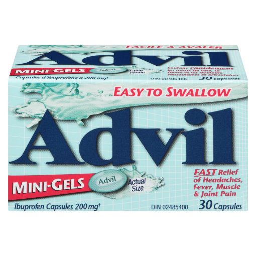 Picture of ADVIL IBUPROFEN MINI GELS 30S                                              