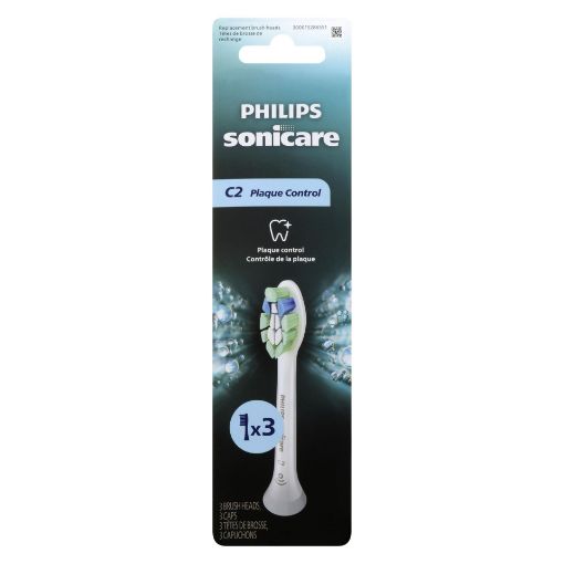 Picture of PHILIPS SONICARE C2 OPTIMAL PLAQUE CONTROL TOOTHBRUSH HEADS HX9023/92 3S   