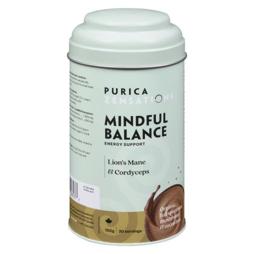 Picture of ZENSATIONS MINDFUL BREATH - MUSHROOM COCAO MIX 150GR