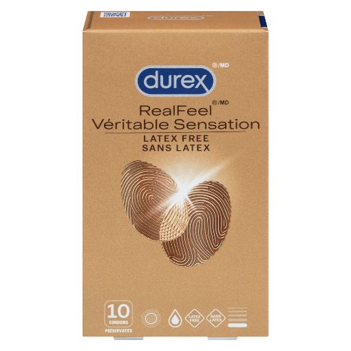Picture of DUREX CONDOMS - REAL FEEL NON-LATEX 10S                                    