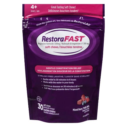 Picture of RESTORAFAST SOFT CHEWS 30S