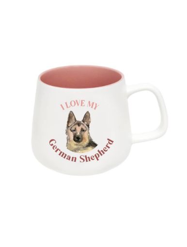 Picture of SPLOSH I LOVE PET CERAMIC MUG - GERMAN SHEPHERD 12OZ