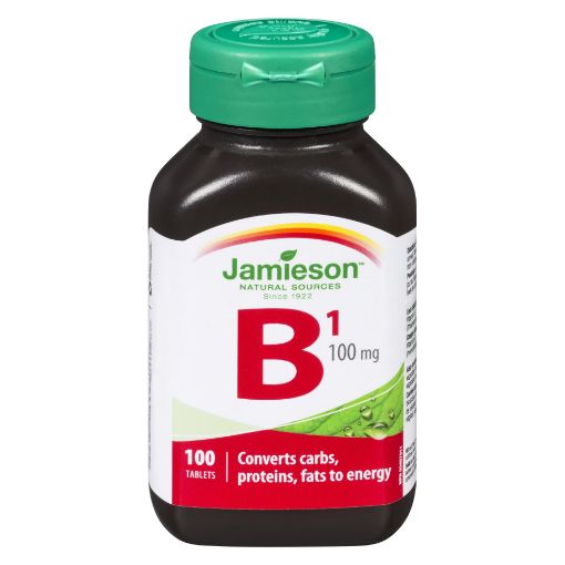 Picture of JAMIESON VITAMIN B1 100MG TABLET 100S