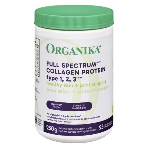 Picture of ORGANIKA FULL SPECTRUM ENHANCED COLLAGEN POWDER  250GR                     