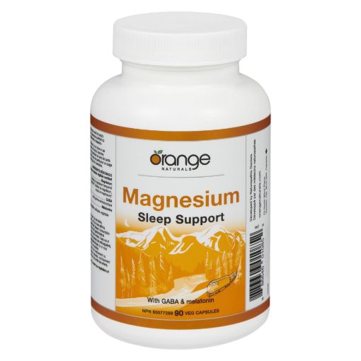 Picture of ORANGE NATURALS SLEEP - MAGNESIUM+GABA+MELATONIN 90S                       