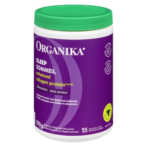 Picture of ORGANIKA ENHANCED COLLAGEN SLEEP POWDER 250GR