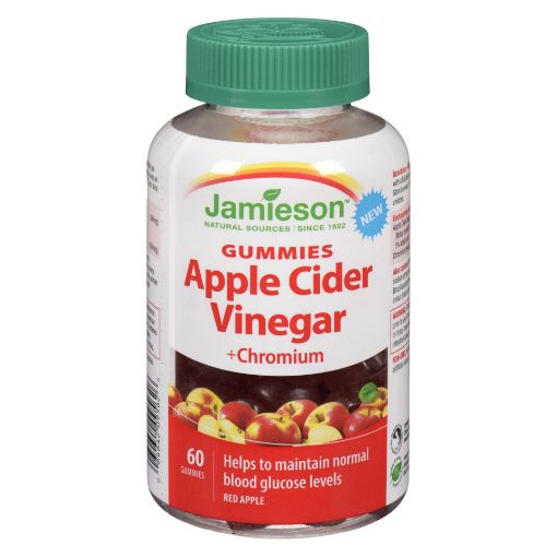 Picture of JAMIESON APPLE CIDER VINEGAR GUMMIES 500MG 60S                             