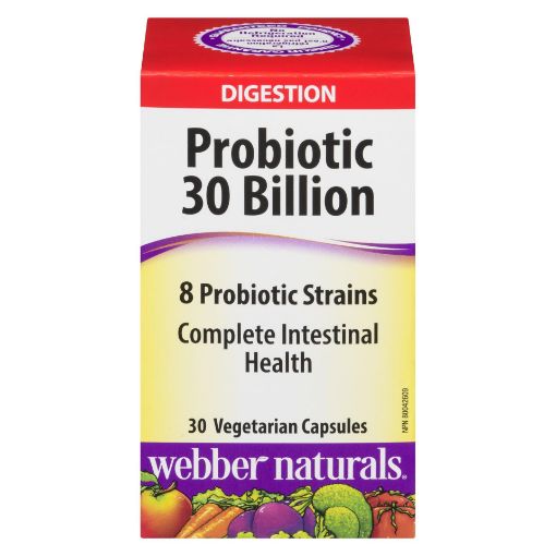 Picture of WEBBER NATURALS PROBIOTIC 30 BILLION ACTIVE CELLS 30S
