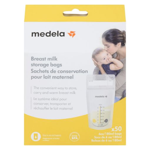 Picture of MEDELA BREAST MILK STORAGE BAGS 50S