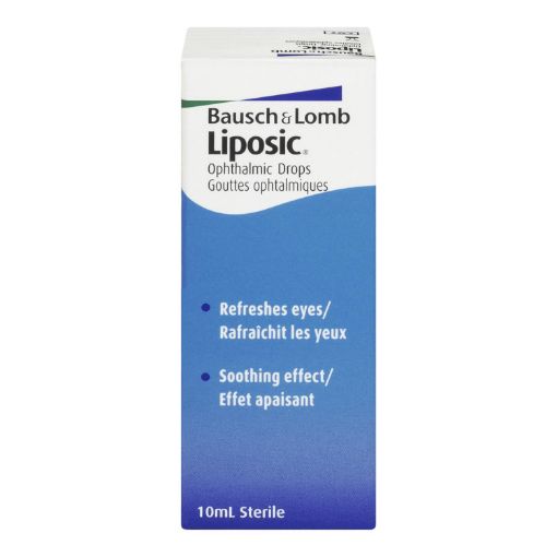 Picture of LIPOSIC DROPS EYES - OPHTHALMIC DROPS 10ML                      