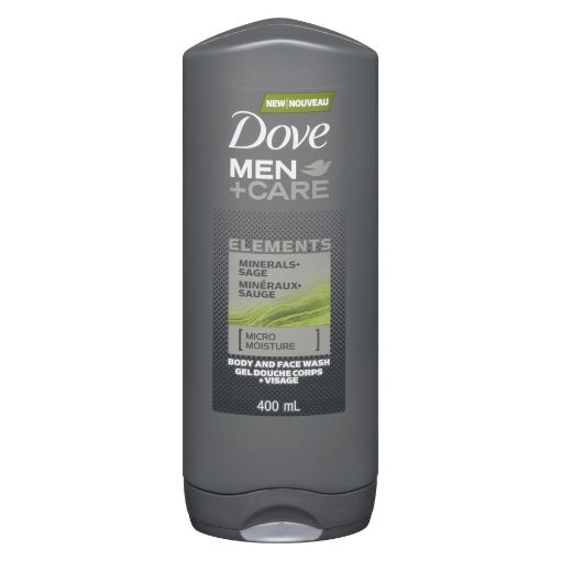 Picture of DOVE MEN+CARE SHOWER GEL - MINERALS and SAGE 400ML
