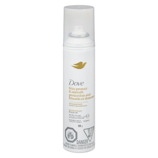 Picture of DOVE MOISTURE PROTECTION HAIRSPRAY - FLEXIBLE HOLD 198GR                   