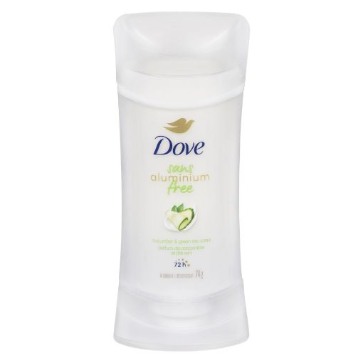 Picture of DOVE ALUMINUM FREE DEODORANT - CUCUMBER + GREEN TEA 74GR                   