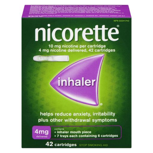 Picture of NICORETTE INHALER KIT 4MG 42S