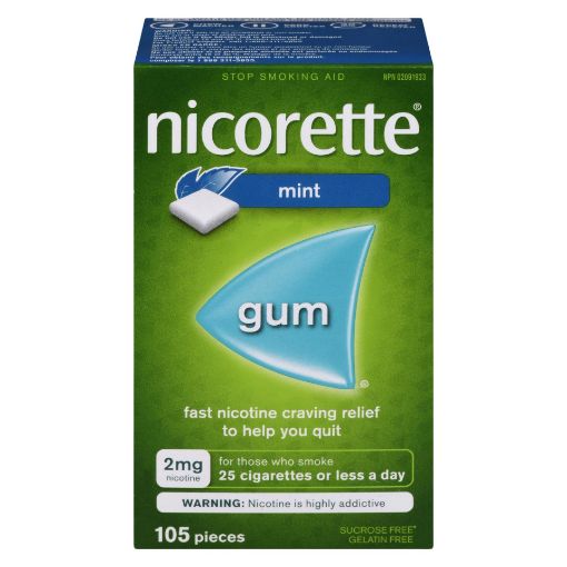 Picture of NICORETTE GUM - EXTREME CHILL 2MG 105S                                     