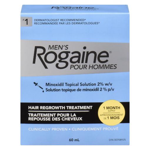 Picture of ROGAINE HAIR SOLUTION 60ML                                                 