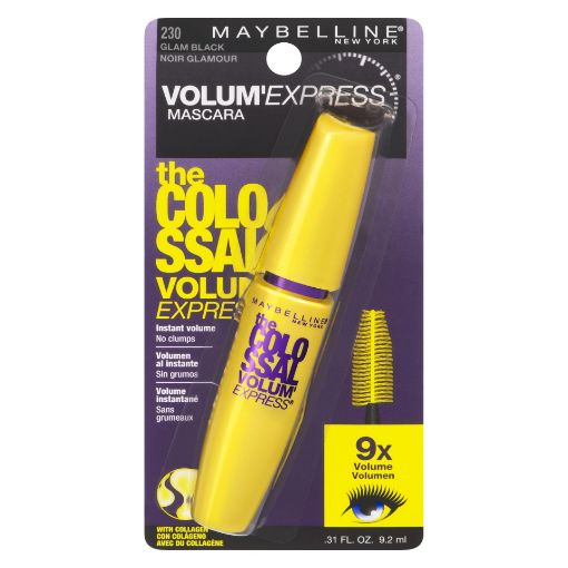 Picture of MAYBELLINE VOLUM EXPRESS COLOSSAL MASCARA - GLAM BLACK                     