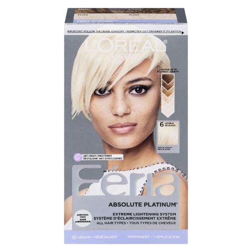 Picture of LOREAL FERIA HAIR COLOUR - VERY PLATINUM                                   