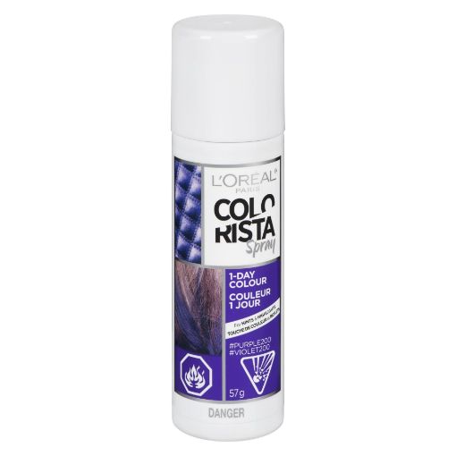 Picture of LOREAL COLORISTA TEMPORARY HAIR COLOUR SPRAY - VIVID PURPLE                