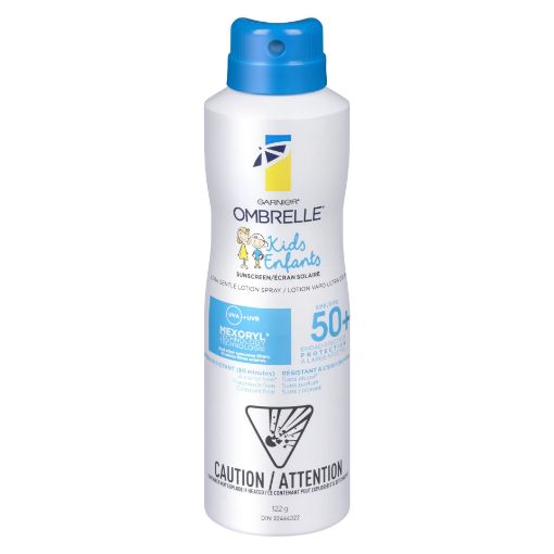 Picture of GARNIER OMBRELLE ULTRA GENTLE KIDS LOTION - SPRAY SPF50+ 122ML             