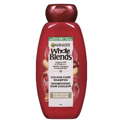 Picture of GARNIER WHOLE BLENDS - CRANBERRY ARGAN - SHAMPOO 370ML                     
