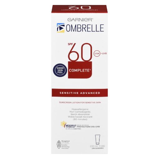 Picture of GARNIER OMBRELLE COMPLETE SENS ADV SPF60 200ML
