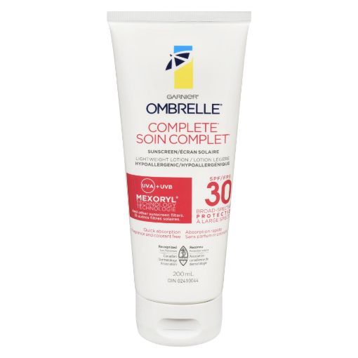 Picture of GARNIER OMBRELLE COMPLETE LOTION SPF30 TUBE 200ML                          