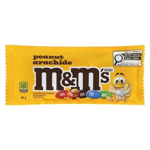 Picture of MandMS CHOCOLATE CANDIES - PEANUT 49GR