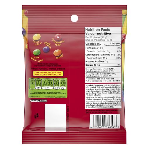 Picture of SKITTLES ORIGINAL 191GR                                                    