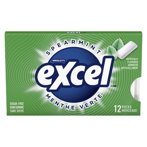 Picture of EXCEL GUM - SPEARMINT 12S                                                  