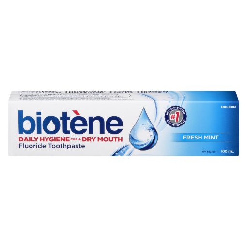Picture of BIOTENE DRY MOUTH FLUORIDE TOOTHPASTE - FRESH MINT 100ML