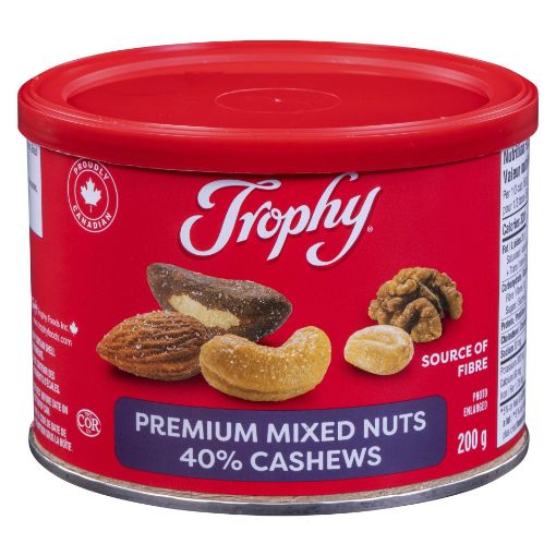 Picture of TROPHY PREMIUM MIXED NUTS 40% CASHEW 200GR
