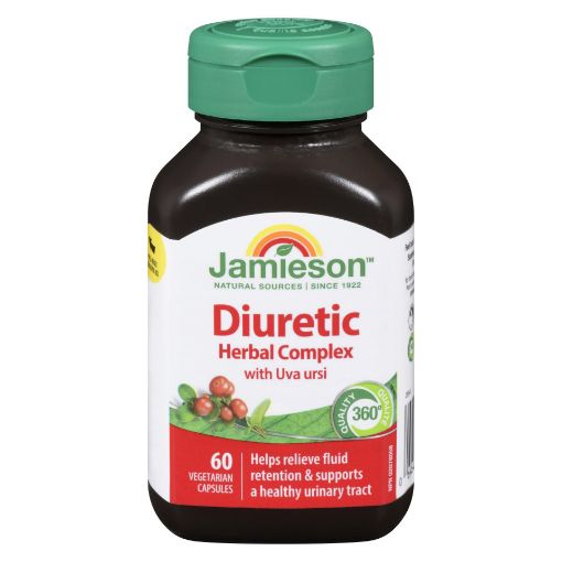Picture of JAMIESON HERBAL REMEDY DIURETIC CAPSULES 60S                               