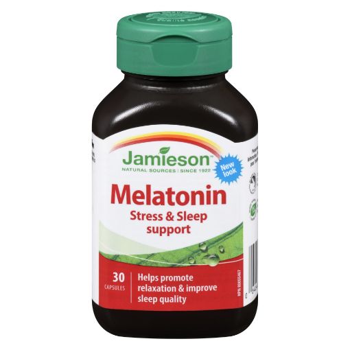 Picture of JAMIESON MELATONIN STRESS and SLEEP SUPPORT 30S