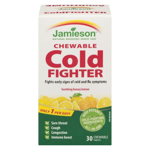 Picture of JAMIESON COLD FIGHTER CHEWABLE TABLETS 30S                                 