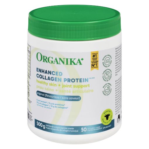 Picture of ORGANIKA ENHANCED COLLAGEN POWDER 500GR                                    