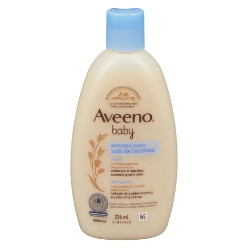 Picture of AVEENO BABY WASH - ECZEMA CARE 236ML