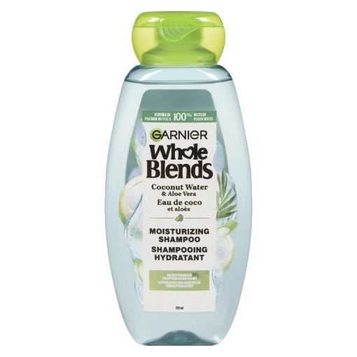Picture of GARNIER WHOLE BLENDS SHAMPOO - COCONUT WATER and ALOE 370ML
